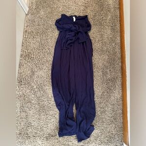 Cool Change purple strapless jumpsuit